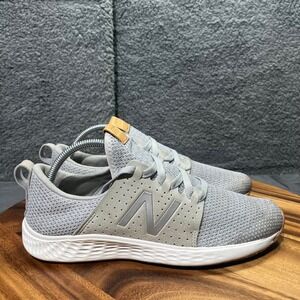 New Balance Fresh Foam‎ Women's Grey Athletic Shoes Sneakers Lace Up Size 10